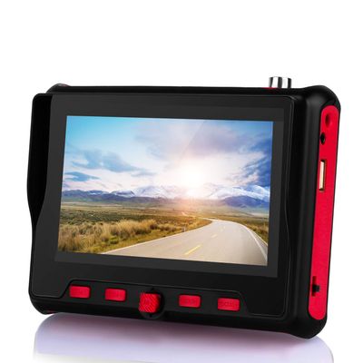SGEF CCTV Tester 4-in-1 Portable Camera HD 8MP AHD/TVI/CVI/CVBS Analog 4.3-inch LCD Moniter Analog Video Test Cable Test PTZ Control 12V Power Output UTC OSD Control (6300W)