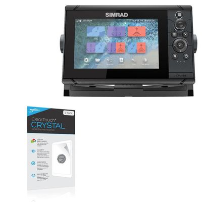 BoxWave Screen Protector Compatible with Simrad Cruise 7 - ClearTouch Crystal (2-Pack), HD Film Skin - Shields from Scratches