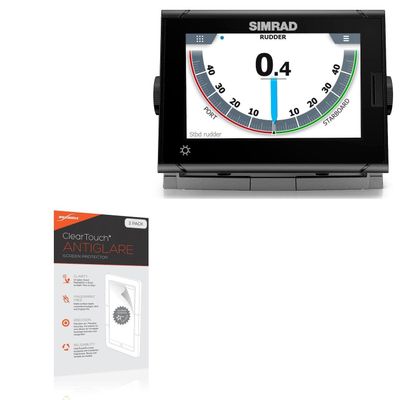 BoxWave Screen Protector Compatible with Simrad I3007 - ClearTouch Anti-Glare (2-Pack), Anti-Fingerprint Matte Film Skin