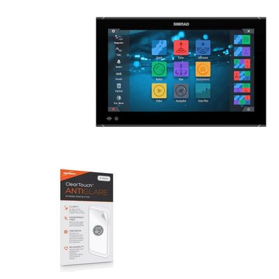 BoxWave Screen Protector Compatible with Simrad NSO Evo3 (19 in) - ClearTouch Anti-Glare (2-Pack), Anti-Fingerprint Matte Film Skin