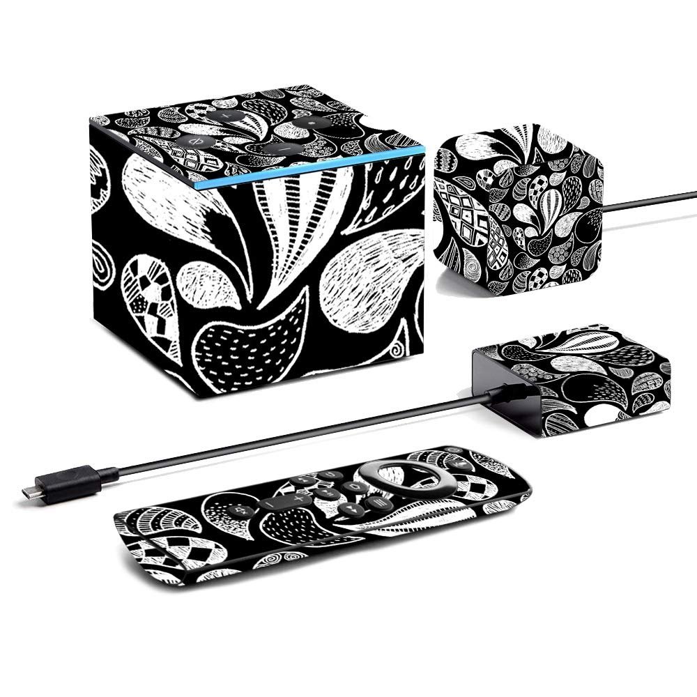 MightySkins Skin for Amazon Fire TV Cube (2020) - Drops | Protective, Durable, and Unique Vinyl Decal wrap Cover | Easy to Apply, Remove, and Change Styles | Made in The USA