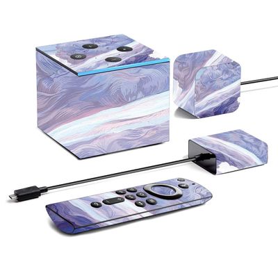 MightySkins Skin for Amazon Fire TV Cube (2020) - Whirlwind | Protective, Durable, and Unique Vinyl Decal wrap Cover | Easy to Apply, Remove, and Change Styles | Made in The USA