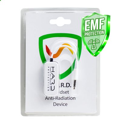 SYB Shield Your Body Headset Anti Radiation Device, EMF Blocker Wire Headphone Accessory, Functional Air Tube Alternative with Improved Audio Quality, Compatible with 5G Devices and 3.5mm Headphones