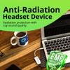 SYB Shield Your Body Headset Anti Radiation Device, EMF Blocker Wire Headphone Accessory, Functional Air Tube Alternative with Improved Audio Quality, Compatible with 5G Devices and 3.5mm Headphones view 2