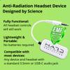 SYB Shield Your Body Headset Anti Radiation Device, EMF Blocker Wire Headphone Accessory, Functional Air Tube Alternative with Improved Audio Quality, Compatible with 5G Devices and 3.5mm Headphones view 4