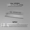 1x4 Atoma Diamond Plates 5mm thick aluminum blank - Compatible with KME Sharpener (600 Grit) view 2