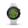 Garmin Approach S62, Premium Golf GPS Watch, Built-in Virtual Caddie, Mapping and Full Color Screen, White view 2
