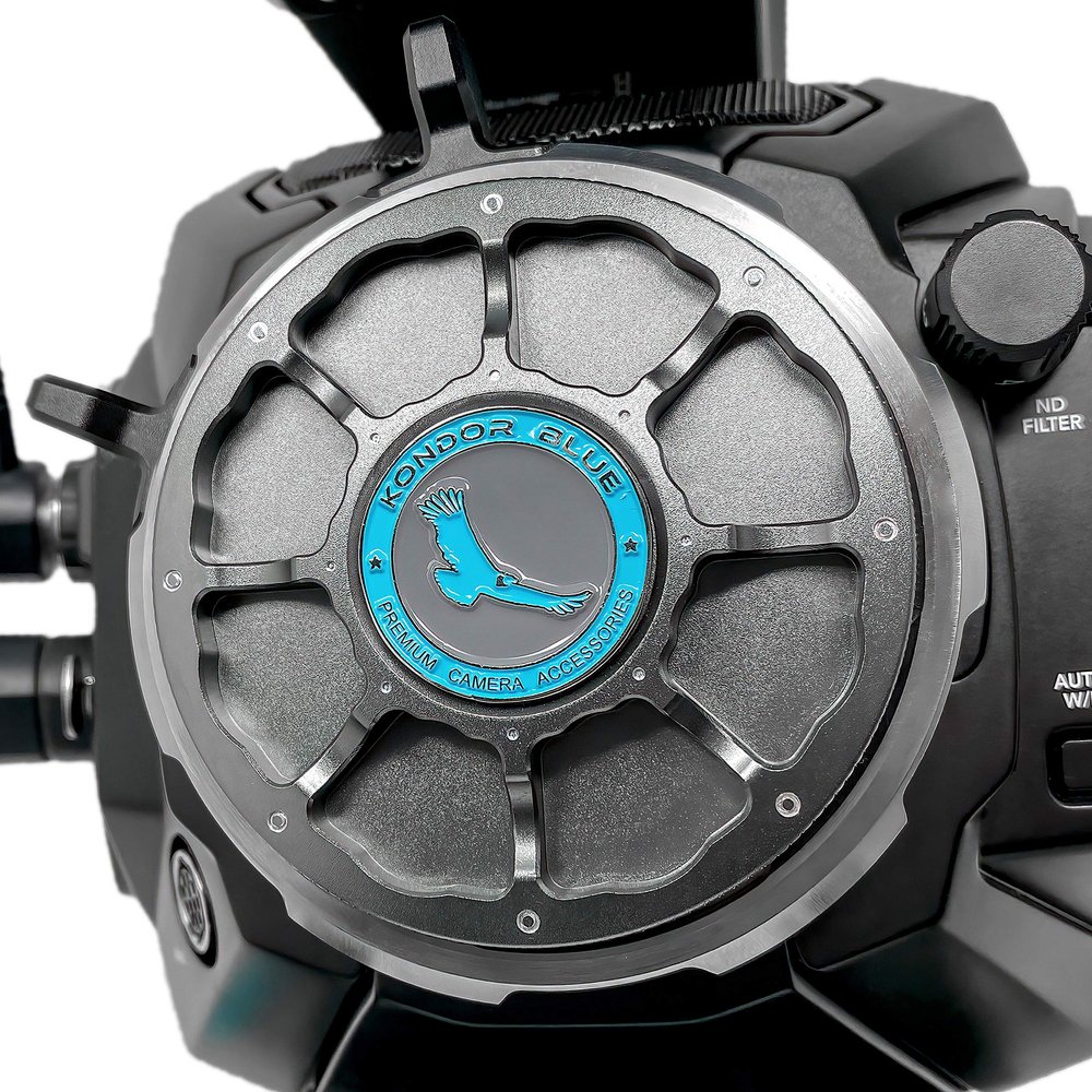 KONDOR BLUE | PL Cine Mount Compatible with Arri | Metal Body Cap for Camera Lens Port | Protect Sensor and Port from Dust and Scratches | Low-Profile, Heavy-Duty | Gray