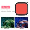 Diving Lens Filter, Photograph Diving Lens Filter with Hanging Strap, Red Filter, Filter, Filter for 8(Red) view 3