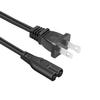 8.2ft Power Cord Replacement for HP Envy 4500 4512 4522 6255 5530 6055 5055 4520 5660 5540 4512 5014 7645 7155 7643 7855 Printer AC 2 Prong Power Cord Cable view 1