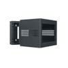 Lowell LWR-723 LWR Series 7U x 23 Inches Deep Wall Mount Rack/Cabinet; Front Mounting Section Swings Open from Its Backbox; Welded 16-Gauge Certified US Steel Backbox and Front Mounting Section view 1
