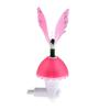 EONLYX Butterfly Night Light, Fiber Optic Butterfly Wall Lamp,Kids Plug LED Color Changing Night Light for Bedroom, Living Room,Baby Room (Pink) view 4