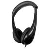 HamiltonBuhl Motive8 Mid-Sized Multimedia Headphone with in-line Volume Control , Black view 2