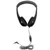 HamiltonBuhl Motive8 Mid-Sized Multimedia Headphone with in-line Volume Control , Black view 4