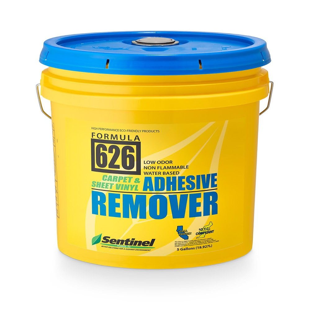 Sentinel Formula 626 Carpet and Sheet Vinyl Adhesive Remover, 5 Gallons