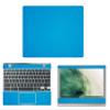 Decalrus - Protective Decal for Samsung Chromebook 4 XE310XBA (11.6" Screen) Laptop LITE Blue Carbon Fiber Skin case Cover wrap CFSAchromebook4_XE310XBALiteBlue view 1