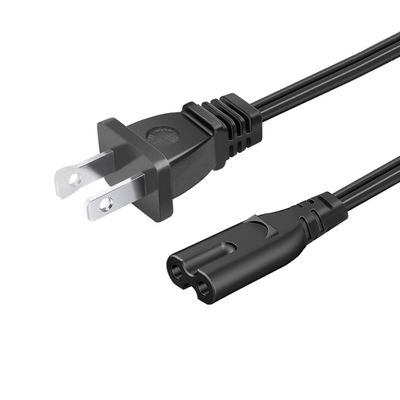 8.2ft Power Cord Replacement for Epson Printer Expression Home XP-2100 XP-4100 XP-4105 ET-2720 ET-2750 ET-2650 Eco Tank 2 Prong AC Cable
