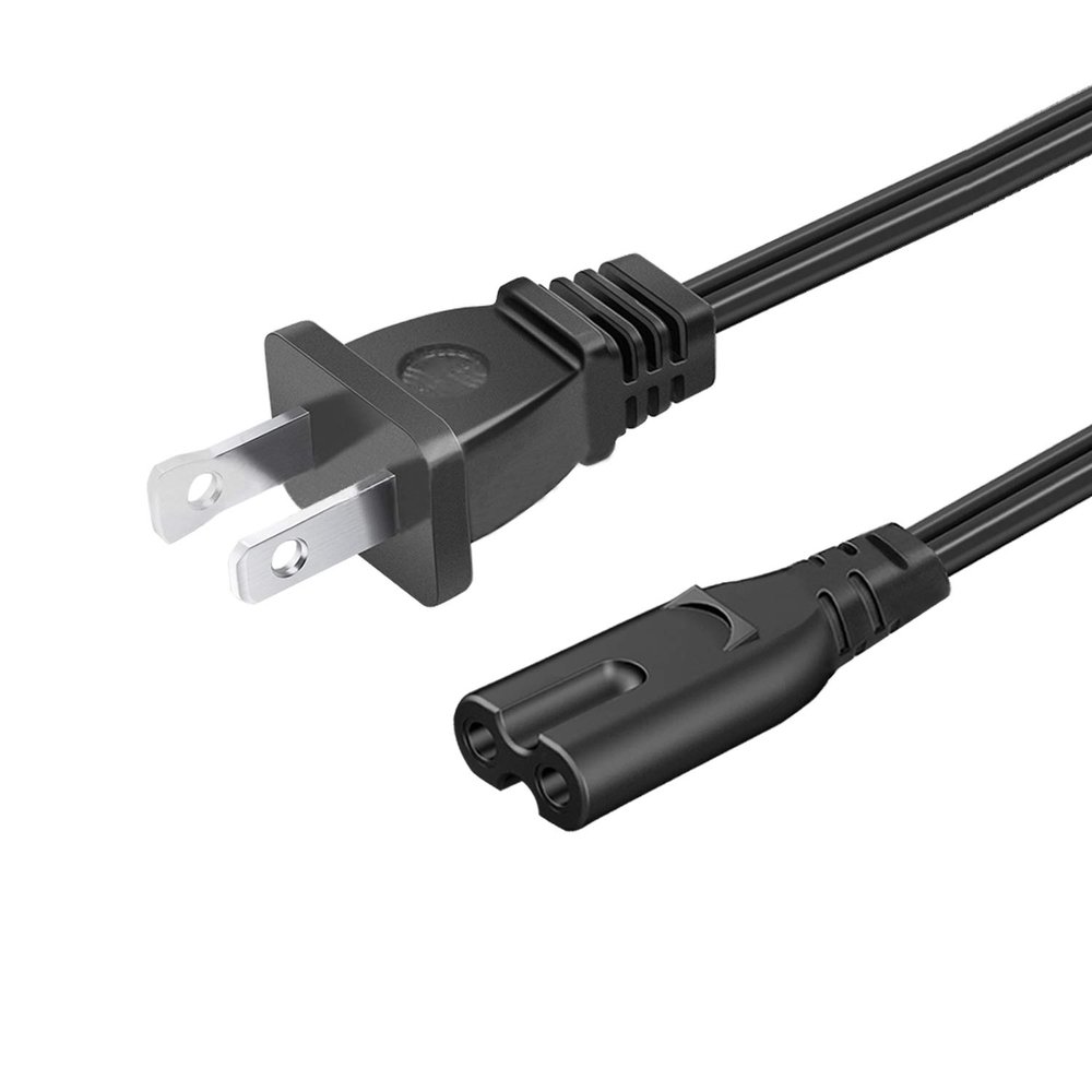 8.2ft Power Cord Replacement for Epson Printer Expression Home XP-2100 XP-4100 XP-4105 ET-2720 ET-2750 ET-2650 Eco Tank 2 Prong AC Cable