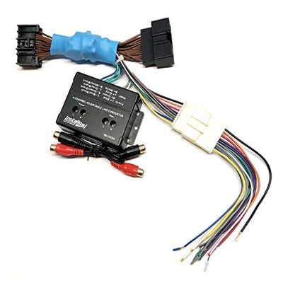4 Channel Full System Add an Amp Amplifier Adapter Interface to Factory OEM Car Stereo Radio- Made for Select Ford Vehicles- No Factory Premium Amp - Vehicles Listed Below