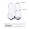 10 pcsFTTH Fiber Optic Household Tools Waterproof Protective Box Skin Cable Optical Cable Leather Wire Hot Melt Protective Cover Splice Box view 4