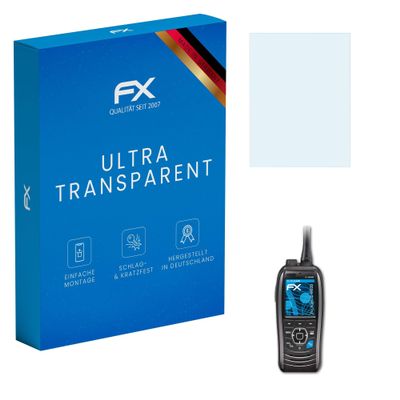atFoliX Screen Protection Film compatible with Icom IC-M93D Screen Protector, ultra-clear FX Protective Film (3X)