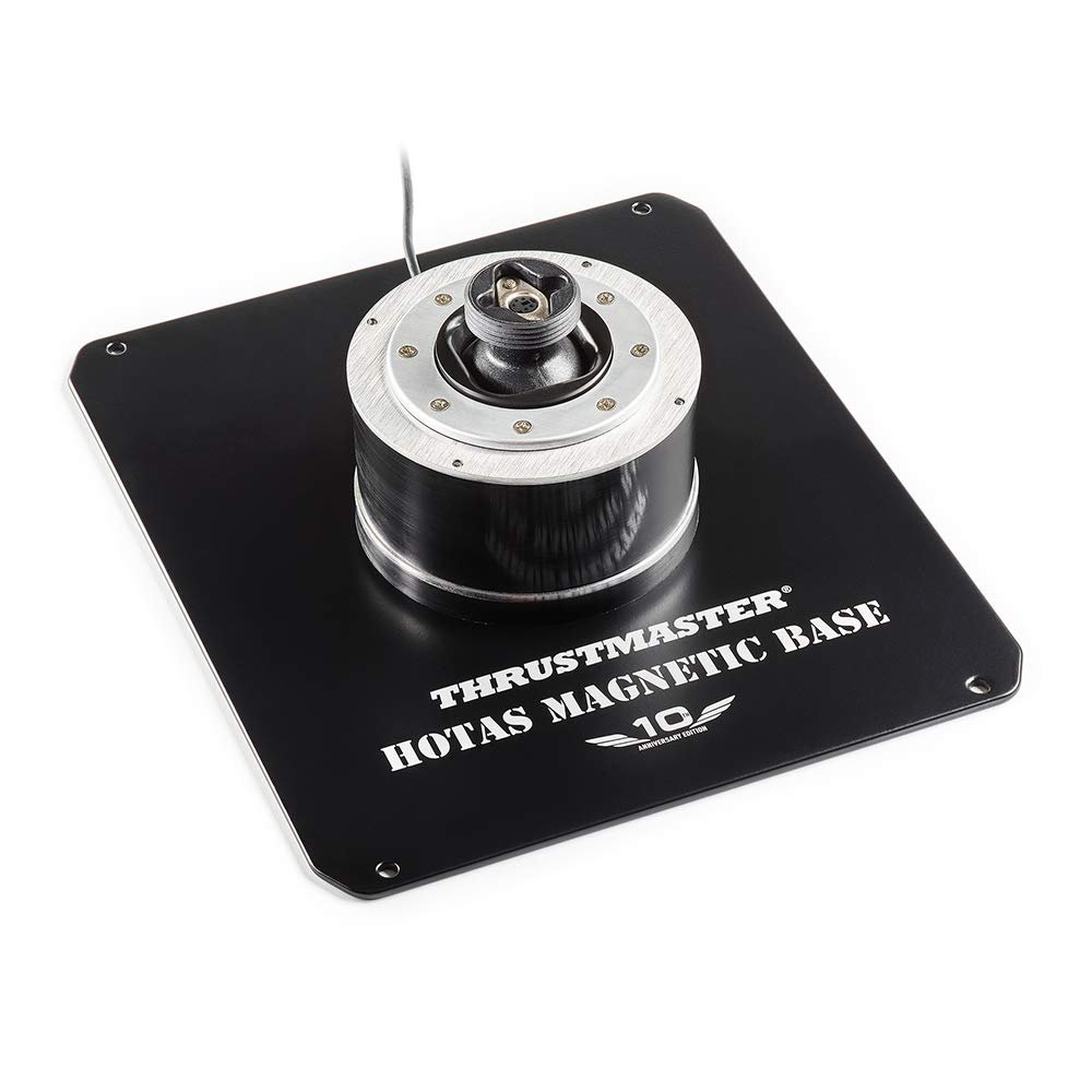 Hotas Magnetic Base - Magnetic Base Compatible with Detachable Thrustmaster Flight Stick Grips On PC (Electronic Games)