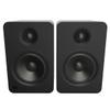 Kanto YU6 Powered Bookshelf Speakers with Bluetooth (Matte Black) with SP9 Desktop Stands (Black) view 3