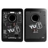 Kanto YU6 Powered Bookshelf Speakers with Bluetooth (Matte Black) with SP9 Desktop Stands (Black) view 4