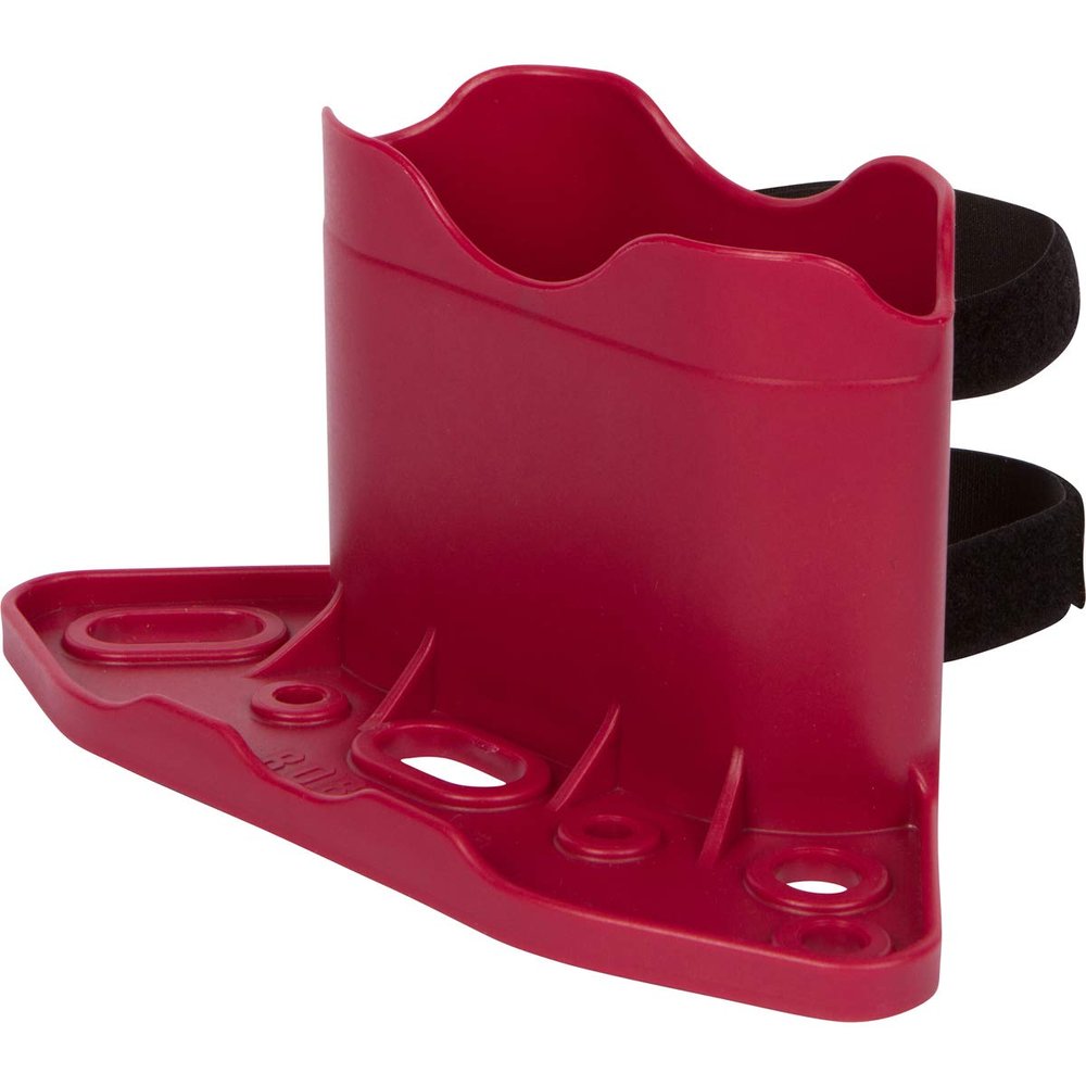 ROBOCUP Holster (Red) Universal Phone Holder with Strap Design | Organization Storage Caddy for Boat, Golf Cart and Umbrellas | Securely Holds Fishing Tackle, Marine Gear and Tools