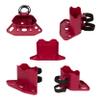 ROBOCUP Holster (Red) Universal Phone Holder with Strap Design | Organization Storage Caddy for Boat, Golf Cart and Umbrellas | Securely Holds Fishing Tackle, Marine Gear and Tools view 3