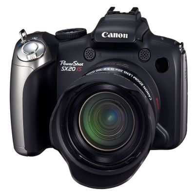Canon PowerShot SX20IS Digital Camera - 12.1 Megapixel, 20x Optical Zoom, 2.5-Inch LCD Screen, HD Video Recording, Image Stabilization (Renewed)