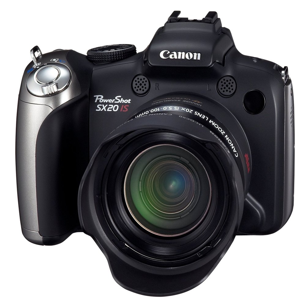 Canon PowerShot SX20IS Digital Camera - 12.1 Megapixel, 20x Optical Zoom, 2.5-Inch LCD Screen, HD Video Recording, Image Stabilization (Renewed)