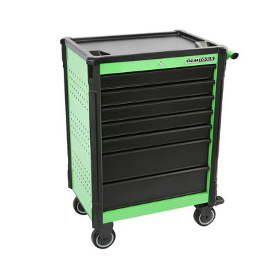 OEMTOOLS 24566 Professional 28" 7-Drawer Tool Cart, Gifts for Men, Dad Gifts, Portable Mechanics Tool Chest, Organize Tools, 8,086 Cubic Inches of Tool Storage