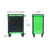 OEMTOOLS 24566 Professional 28" 7-Drawer Tool Cart, Gifts for Men, Dad Gifts, Portable Mechanics Tool Chest, Organize Tools, 8,086 Cubic Inches of Tool Storage view 2