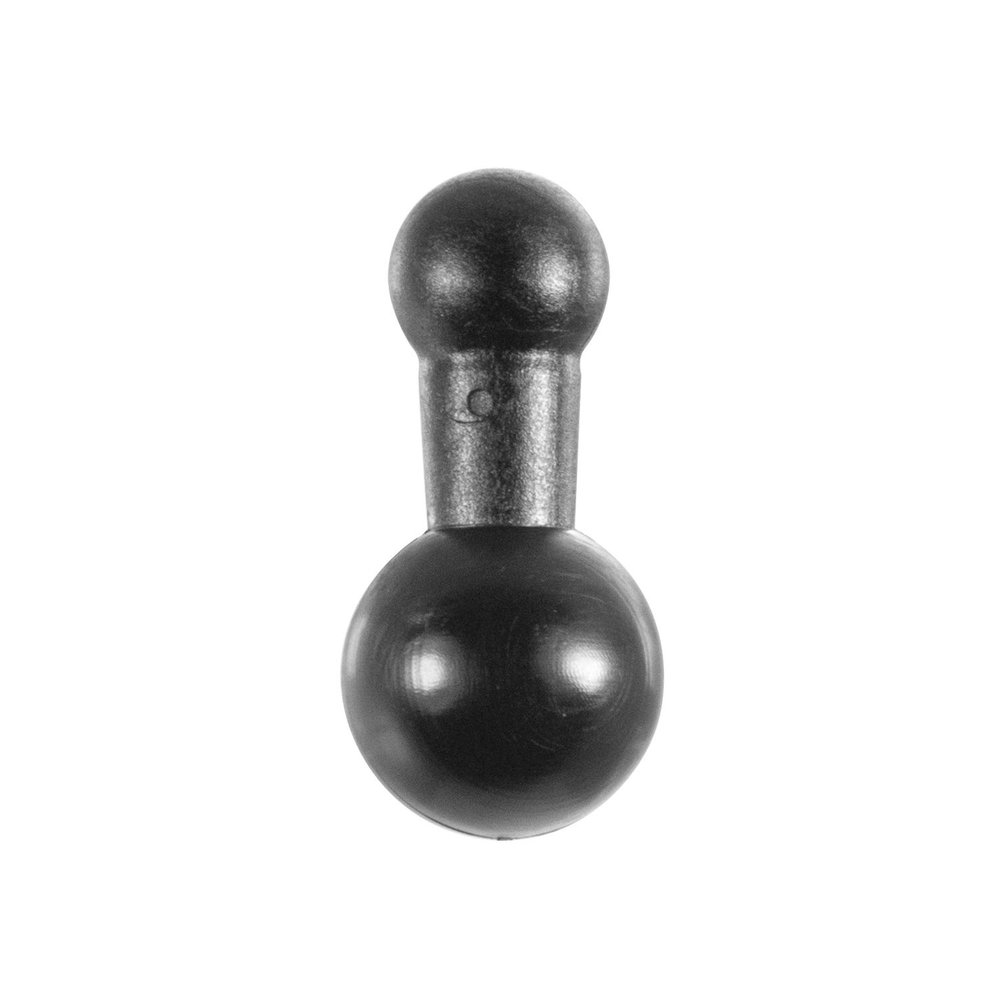 iBOLT 25mm / 1 inch to 17mm Composite Ball Adapter for Industry Standard Dual Ball Socket mounting arms- Works with All Industry Standard B Size/ 1 inch / 25mm and Garmin GPS 17mm Brackets