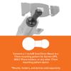 iBOLT 25mm / 1 inch to 17mm Composite Ball Adapter for Industry Standard Dual Ball Socket mounting arms- Works with All Industry Standard B Size/ 1 inch / 25mm and Garmin GPS 17mm Brackets view 4