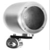 (2) RockvilIe MAC40B 4" Chrome Swivel Aluminum Motorcycle Handlebar Speaker Pods view 4