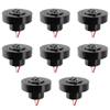 GBAYSA 8 Pack Photocell Light Sensor,Locking Style Photo Sensor Receptacle,Photo Control Base Light Sensor Switch for Street Garden Outdoor Light view 1