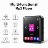 64GB MP3 Player Bluetooth 5.3 Touch Screen Music Player Portable mp3 Player with Speakers high Fidelity Lossless Sound Quality mp3 FM Radio Recording e-Book MP3 Player Support (128GB) view 2