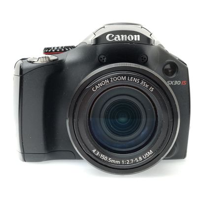 Canon SX30IS 14.1MP Digital Camera with 35x Wide Angle Optical Image Stabilized Zoom and 2.7 Inch Wide LCD (Old Model) (Renewed)