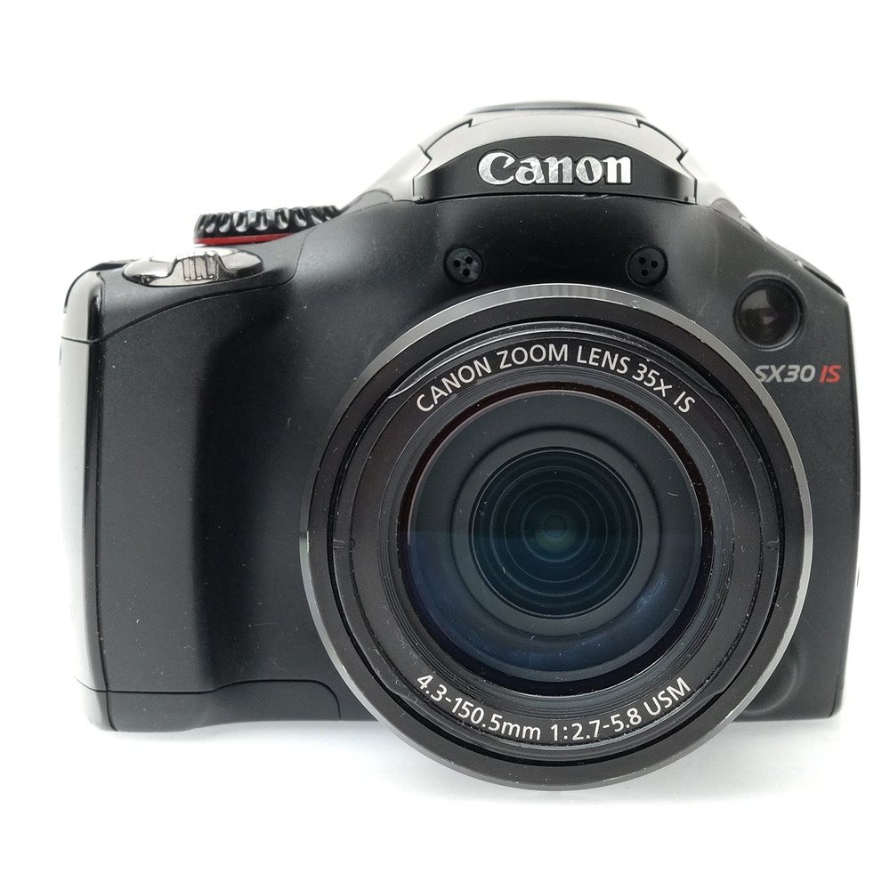 Canon SX30IS 14.1MP Digital Camera with 35x Wide Angle Optical Image Stabilized Zoom and 2.7 Inch Wide LCD (Old Model) (Renewed)
