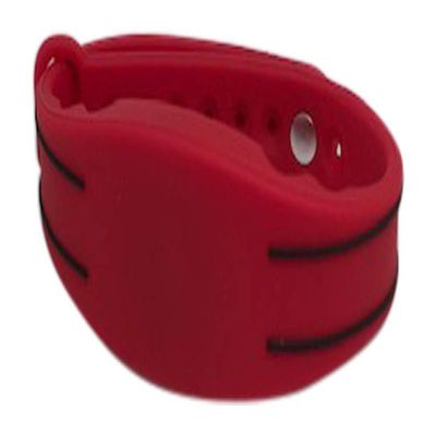 100 Red Adjustable 26 Bit Proximity Wristbands AuthorizID Weigand Prox Wrist Band Compatable with ISOProx 1386 1326 H10301 Format Readers. Works with The vast Majority of Access Control Systems