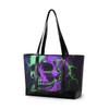 ALAZA Sugar Skulls Laptop Tote Bag,Fits 15.6 Inch Laptop,Womens Lightweight Canvas Leather Tote Bag Shoulder Bag view 1