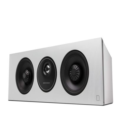 Definitive Technology Demand Series D5c 2-Way Center Channel Speaker | Superior Vocal Reproduction for Music & Movies | White, 25- inch (MGAB)