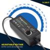 Facmogu 9V-24V 3A 72W Adjustable Power Adapter with LED Display, Multi-Voltage 100V-240V AC to DC 9V 12V 15V 16V 18V 19V 20V Universal AC/DC Variable Power Supply, Various Voltage AC to DC Converter view 4