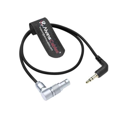Alvin's Cables Tentacle Sync Adapter Cable Tentacle Timecode Generator 3.5mm to ARRI Alexa Sound Devices 5 Pin Connector 12 o'clock Up Direction