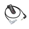 Alvin's Cables Tentacle Sync Adapter Cable Tentacle Timecode Generator 3.5mm to ARRI Alexa Sound Devices 5 Pin Connector 12 o'clock Up Direction view 1