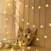 IRIDESCENT Star String Lights, 16ft/5m 50 LED Plug in String Lights Warm White Fairy Lights for Christmas/Wedding/Party Indoor and Outdoor Decoration view 2