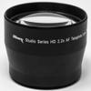 2X Telephoto Zoom Anti-Reflection Lens for High Definition Video Recording Attaches to Any Canon Nikon Panasonic Sony DSLR Camcorder Lens (72mm with Step Rings) view 4