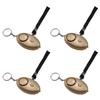 Othmro Safe Sound Personal Alarm 4 Pack 120DB Personal Security Alarm Keychain with LED Lights, Emergency Safety Alarm for Women, Men, Children, Elderly Gold view 1